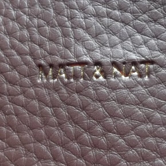 Matt & Nat Crossbody Brown Women's Vegan Leather Bag Purse Sam Purity - Picture 3 of 9